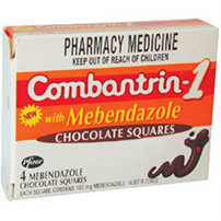 Combantrin-1 Choc Squares 4